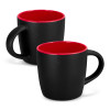 Black Red Fitzroy Coffee Mugs